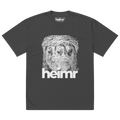 TRINITY DARK Oversized faded t-shirt