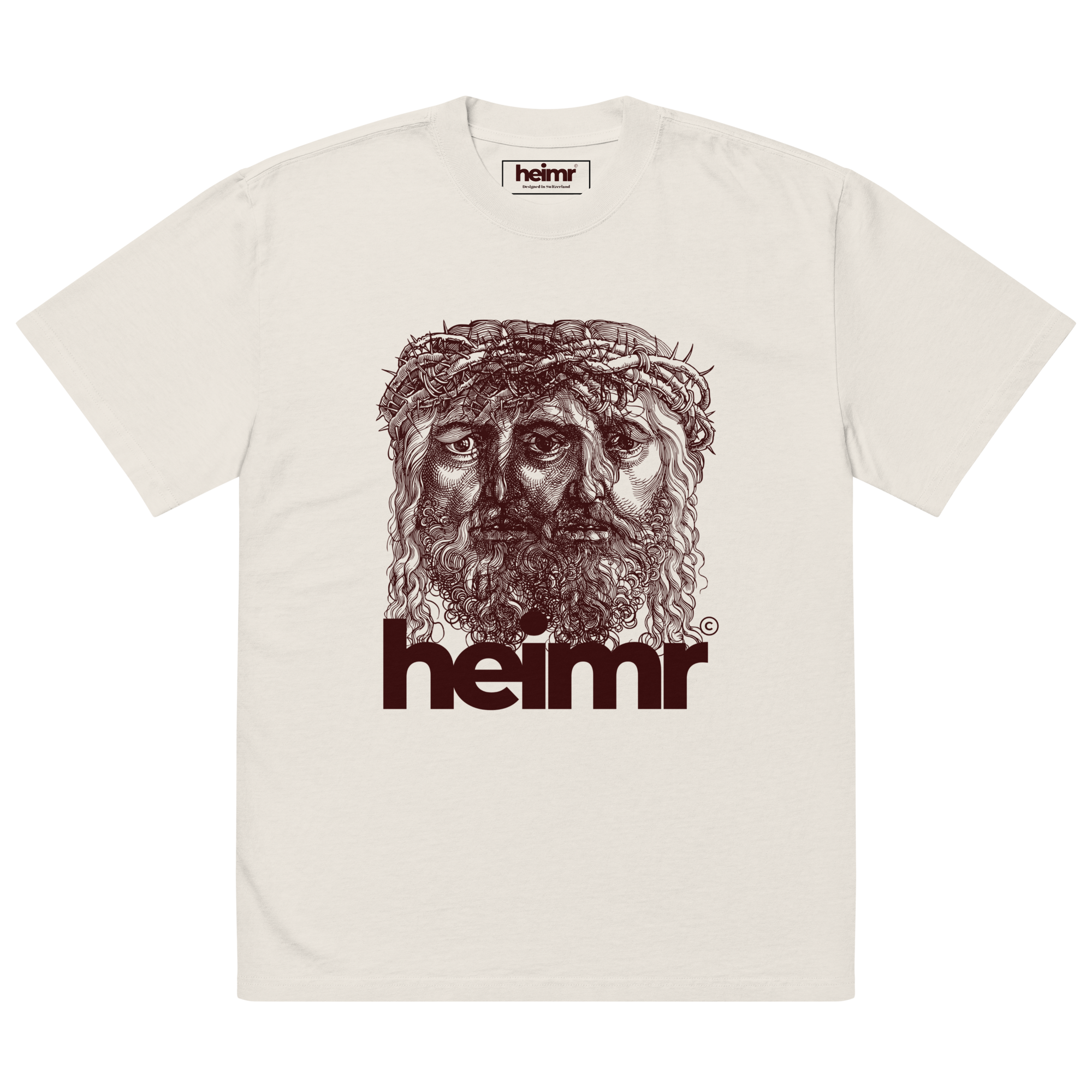 TRINITY AVORY Oversized faded t-shirt