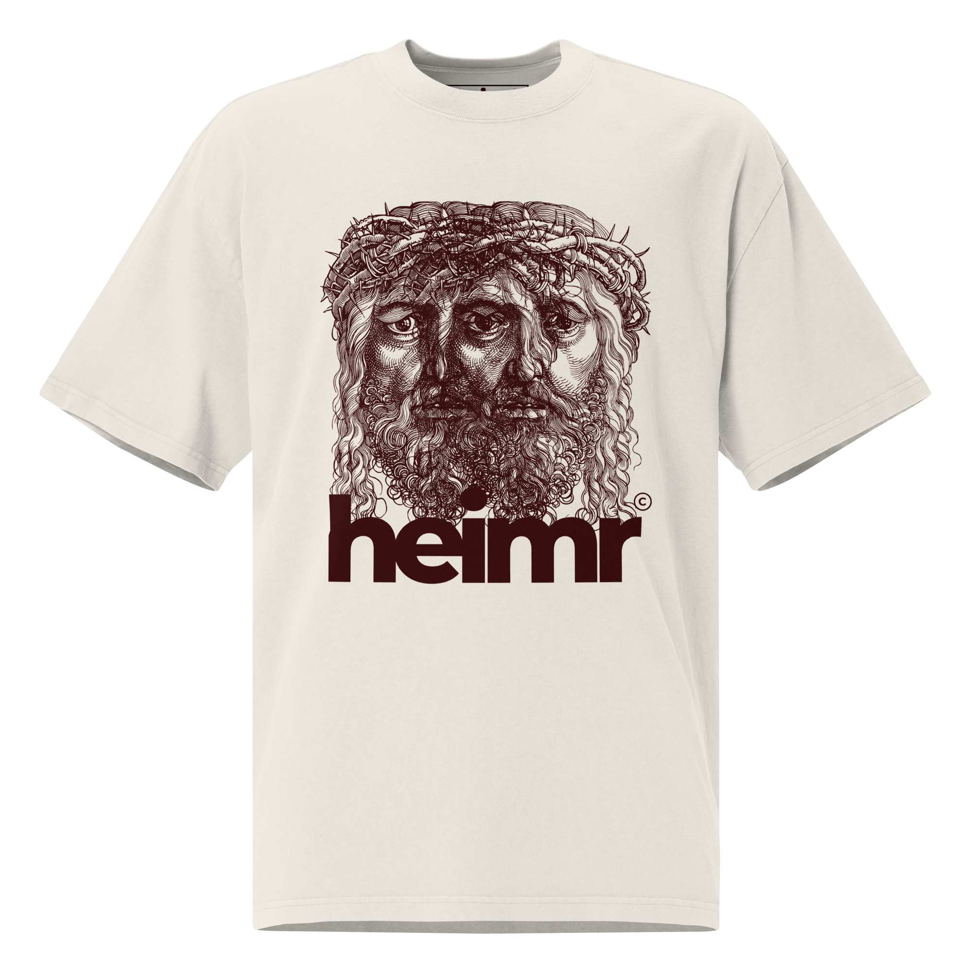 TRINITY AVORY Oversized faded t-shirt