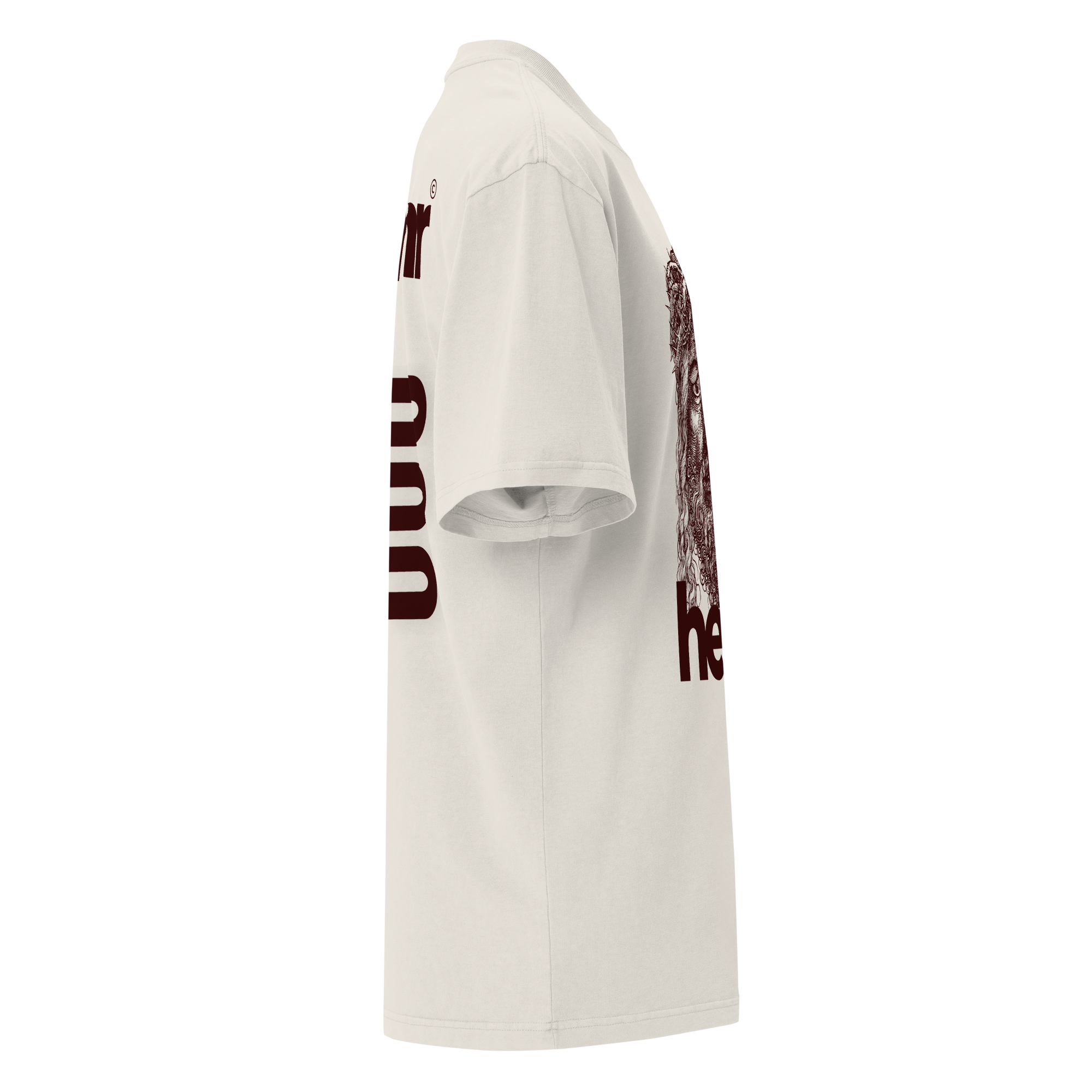 TRINITY AVORY Oversized faded t-shirt