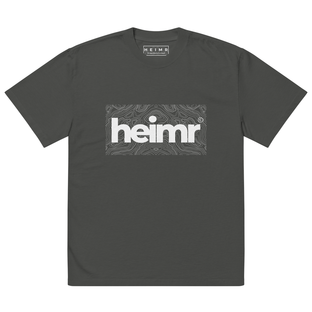 HEIMR SILENT FLOWER T-Shirt Oversize | Premium Streetwear Svizzera