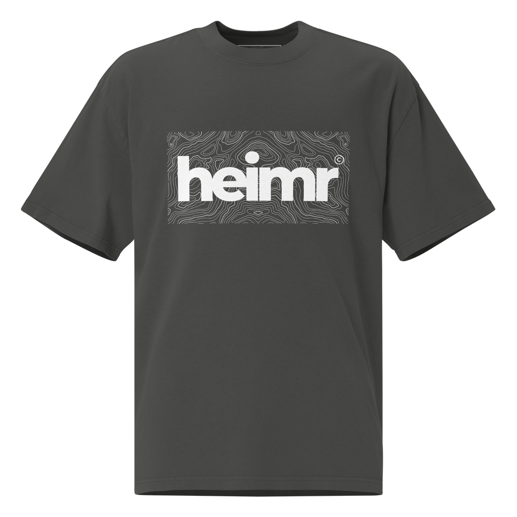HEIMR SILENT FLOWER T-Shirt Oversize | Premium Streetwear Svizzera