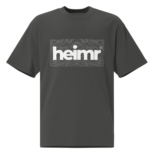 HEIMR SILENT FLOWER T-Shirt Oversize | Premium Streetwear Svizzera