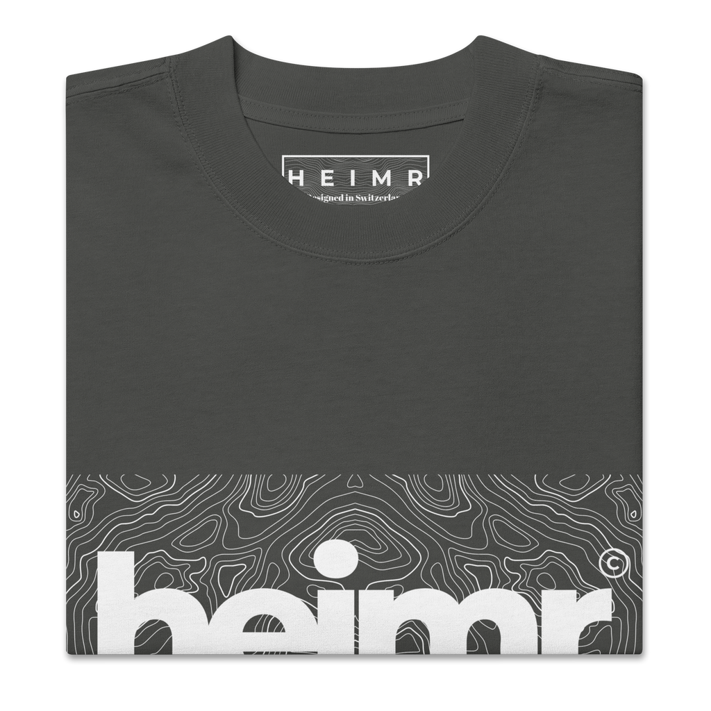 HEIMR SILENT FLOWER T-Shirt Oversize | Premium Streetwear Svizzera